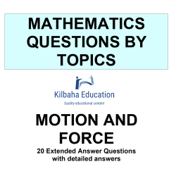 MQBT11 - Motion and Force - 20 Extended Answer Questions