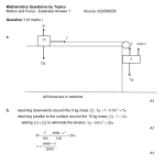 MQBT11 - Motion and Force - 20 Extended Answer Questions