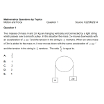 MQBT11 - Motion and Force - 50 Multiple Choice Questions