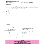 MQBT11 - Motion and Force - 50 Multiple Choice Questions