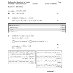 MQBT12 - Probability - 20 Extended Answer Questions