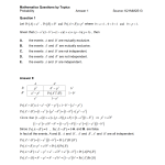 MQBT12 - Probability - 50 Multiple Choice Questions