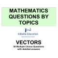 MQBT13 - Vectors - 50 Multiple Choice Questions