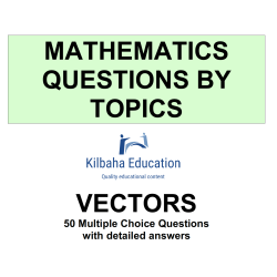 MQBT13 - Vectors - 50 Multiple Choice Questions