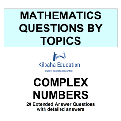 MQBT2 - Complex Numbers - 20 Extended Answer Questions