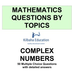 MQBT2 - Complex Numbers - 50 Multiple Choice Questions