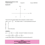 MQBT2 - Complex Numbers - 50 Multiple Choice Questions