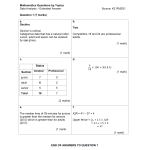 MQBT3 - Data Analysis - 20 Extended Answer Questions