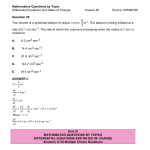 MQBT4 - Differential Equations - 50 Multiple Choice Questions