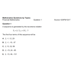 MQBT5 - Financial Mathematics - 50 Multiple Choice Questions