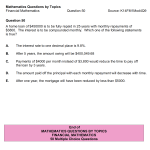 MQBT5 - Financial Mathematics - 50 Multiple Choice Questions