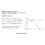 MQBT6 - Functions and Relations 1 - 20 Extended Answer Questions