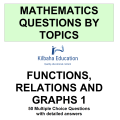 MQBT6 - Functions and Relations 1 - 50 Multiple Choice Questions