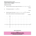 MQBT7 - Functions and Relations 2 - 20 Extended Answer Questions