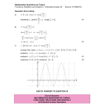 MQBT7 - Functions and Relations 2 - 20 Extended Answer Questions