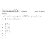 MQBT7 - Functions and Relations 2 - 50 Multiple Choice Questions