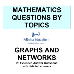 MQBT8 - Graphs and Networks - 20 Extended Answer Questions