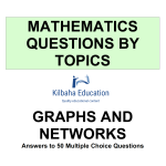 MQBT8 - Graphs and Networks - 50 Multiple Choice Questions