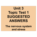 2023-2027 VCE Psychology - Unit 3 - Topic Test 1