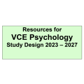 2023-2027 VCE Psychology - Package