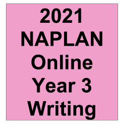 2021 Kilbaha Interactive NAPLAN Trial Test Writing Year 3