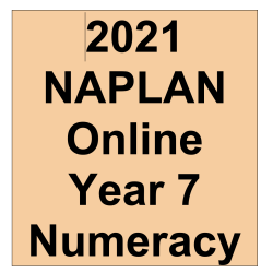 2021 Kilbaha Interactive NAPLAN Trial Test Numeracy Year 7