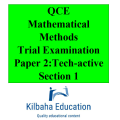 2021 Kilbaha QCE Mathematical Methods Trial Exam Paper 2