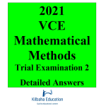2021 Kilbaha VCE Mathematical Methods Trial Examination 2