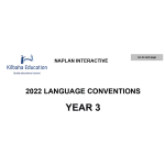 2022 Kilbaha Interactive NAPLAN Trial Test Language Year 3