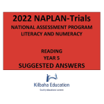 2022 Kilbaha Interactive NAPLAN Trial Test Reading Year 5