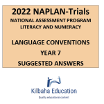 2022 Kilbaha Interactive NAPLAN Trial Test Language Year 7