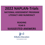 2022 Kilbaha Interactive NAPLAN Trial Test Reading Year 9