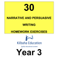 Writing - All Year 3 Homework Exercises