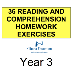 Reading - All Year 3 Homework Exercises