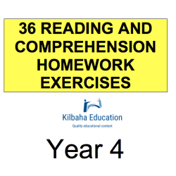 Reading - All Year 4 Homework Exercises