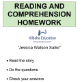 Reading - Jessica Watson Sailor