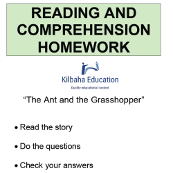 Reading - The ant and the grasshopper