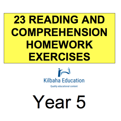 literacy homework year 5