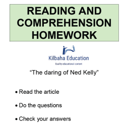 Reading - The daring of Ned Kelly