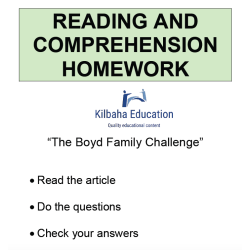 Reading - The Boyd family challenge
