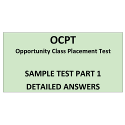 OCPT Sample Part1 Answers