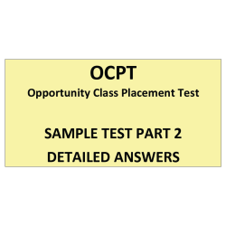 OCPT Sample Part2 Answers
