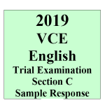 2019 Kilbaha VCE English Trial Examination