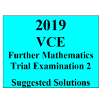 2019 Kilbaha VCE Further Maths Trial Examination 2
