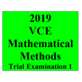 2019 Kilbaha VCE Maths Methods Trial Examination 1