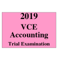 2019 Kilbaha VCE Accounting Trial Examination