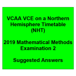 Detailed answers 2019 VCAA VCE NHT Mathematical Methods Examination 2