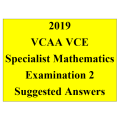 Detailed answers 2019 VCAA VCE Specialist Mathematics Examination 2