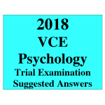 2018 Kilbaha VCE Psychology Trial Examination
