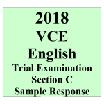 2018 Kilbaha VCE English Trial Examination